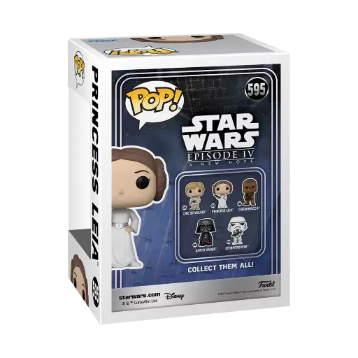 Star wars pop n 595 leia 1