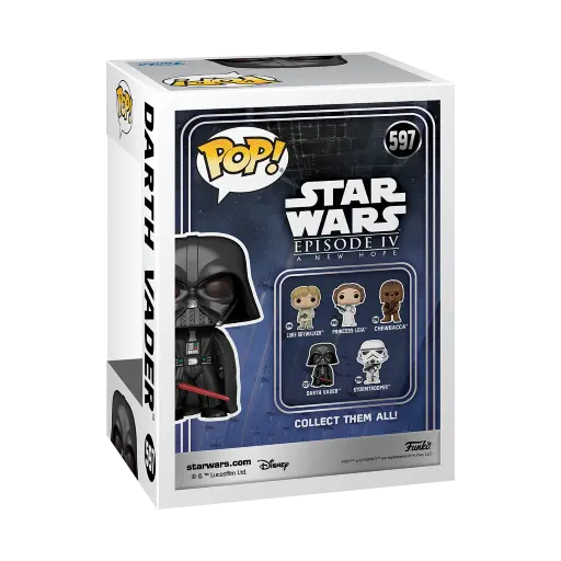 STAR WARS - FUNKO POP N° 597 - Dark Vador