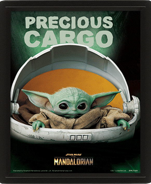 Star wars precious cargo poster lenticulaire 3d 26x20cm