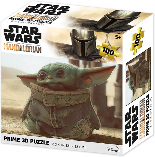 Star wars the mandalorian puzzle lenticulaire grogu assis100 pcs 31x23 cm