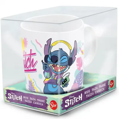 Stitch music mug 325ml