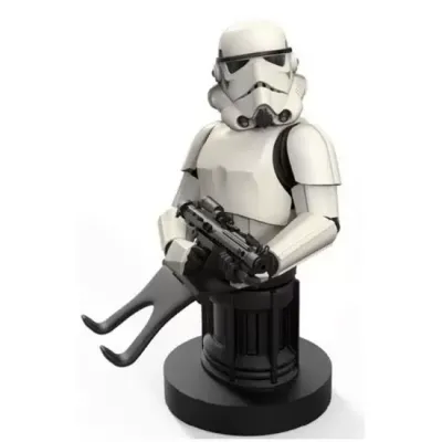 Stormtrooper figurine 20cm support manette portable