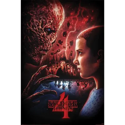 Stranger things 4 vous perdrez poster 61x91cm