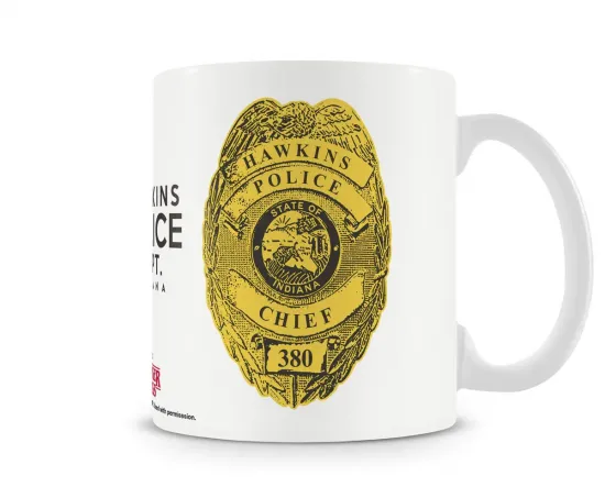 Stranger things hawkins police mug a cafe 1