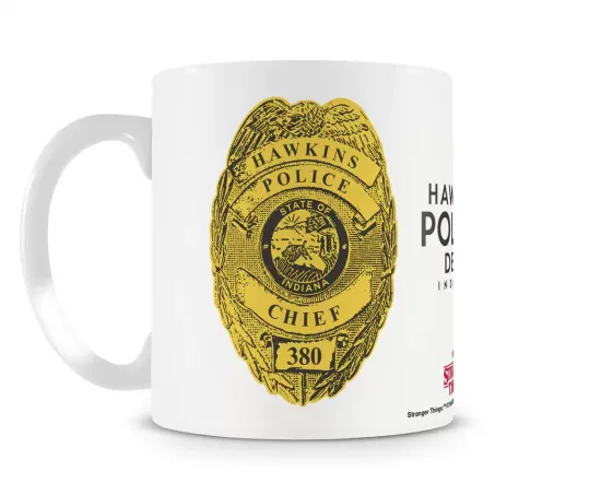 Stranger things hawkins police mug a cafe 4