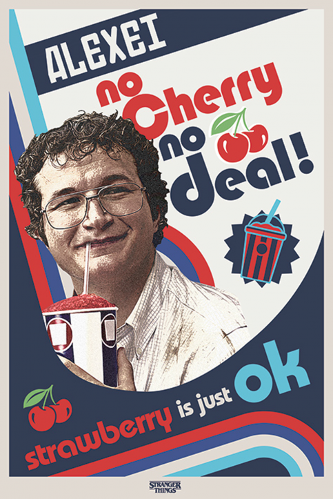 Stranger things no cherry no deal maxi poster 1