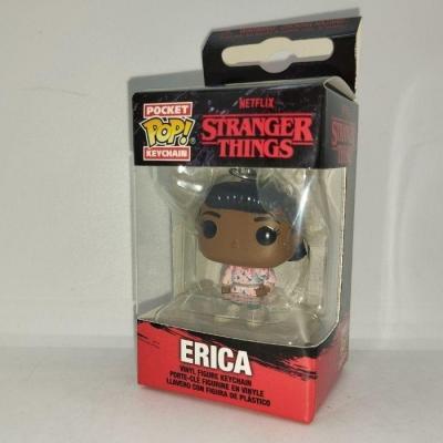 Stranger things s4 funko pocket pop keychains erica sinclair