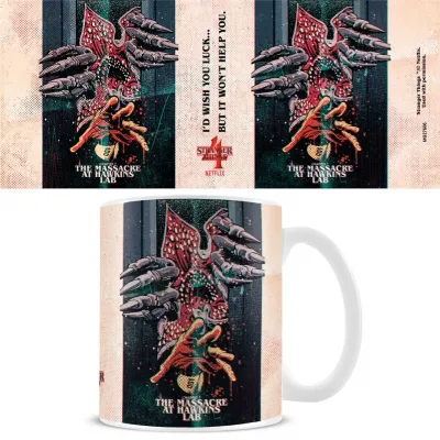 Stranger things s4 mug 315 ml massacre du laboratoire d hawkins