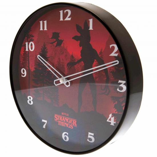 Stranger things scene saison 4 horloge murale 25cm 3