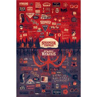 Stranger things the upside down poster 61x91