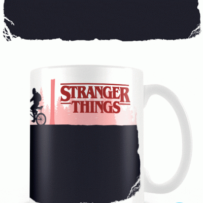 Stranger things upside down mug thermoreactif 315ml