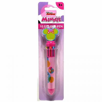 Stylo a bille multicolore minnie mouse