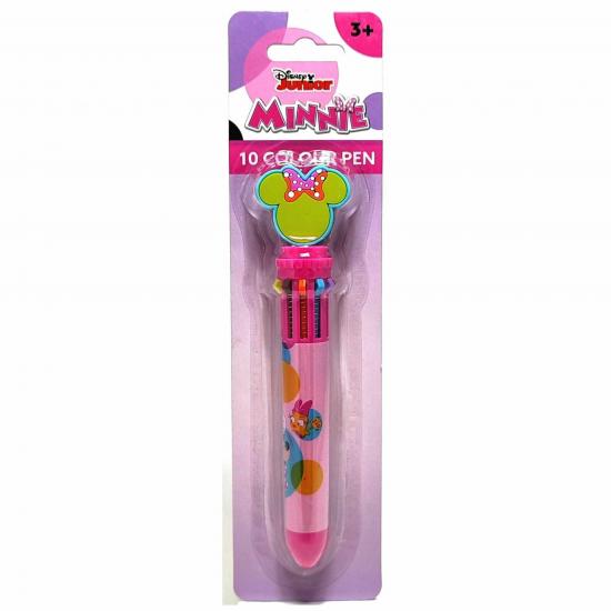 Stylo a bille multicolore minnie mouse