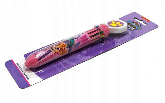 Stylo multicolore paw patrol skye