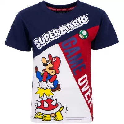 Super mario game over t shirt kids 5 ans