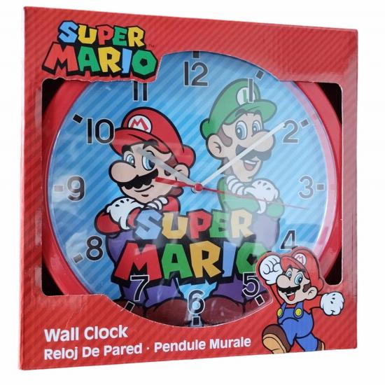 Super mario horloge murale 25cm