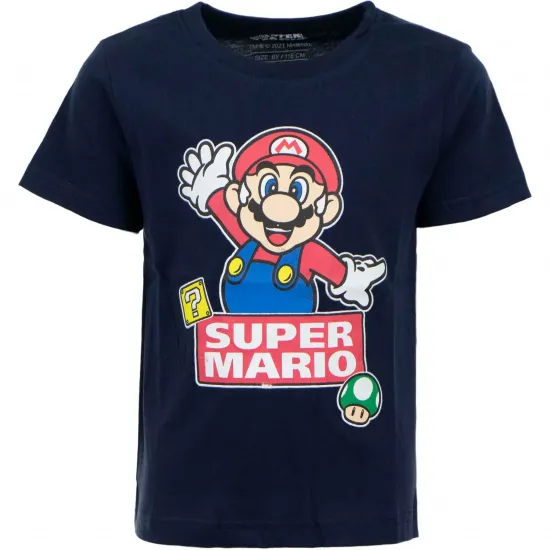 Super mario jump t shirt kids