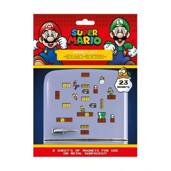 Super mario magnet set mushroom kingdom 1