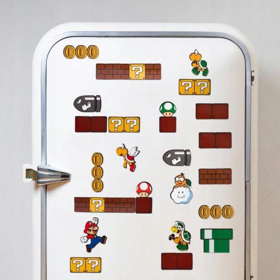 Super mario magnet set mushroom kingdom 4