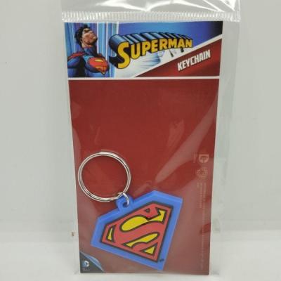 Superman logo keyring 1