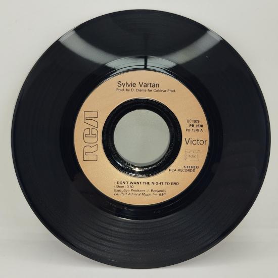 Sylvie vartan i don t want the night to end single vinyle 45t occasion 2