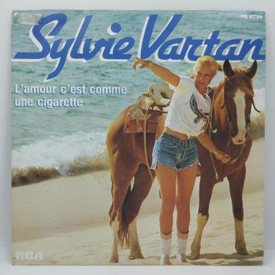 Sylvie vartan l amour c est comme une cigarette single vinyle 45t occasion