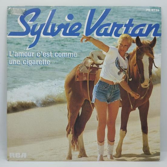 Sylvie vartan l amour c est comme une cigarette single vinyle 45t occasion