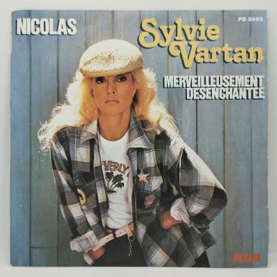 Sylvie vartan nicolas pressage belgique single vinyle 45t occasion