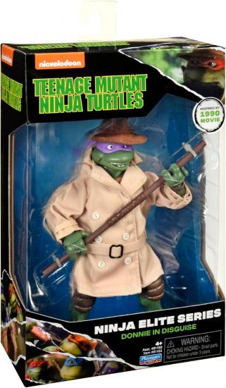 Teenage mutant ninja turtles ninja elite 6 donatello in disguise figure by playmates toys 1