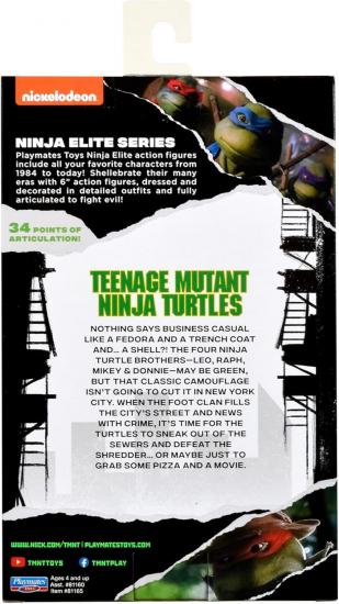 Teenage mutant ninja turtles ninja elite 6 donatello in disguise figure by playmates toys 2