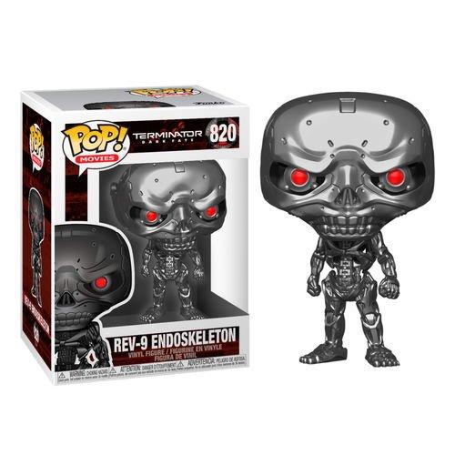 Terminator bobble head pop n 820 dark fate rev 9 9cm