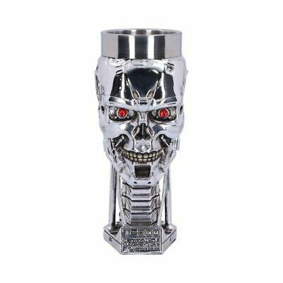Terminator ii calice head goblet 17cm