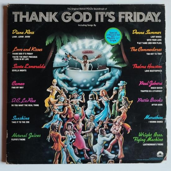 Thanks god it s friday original soundtrack pressage usa double album maxi single vinyle occasion