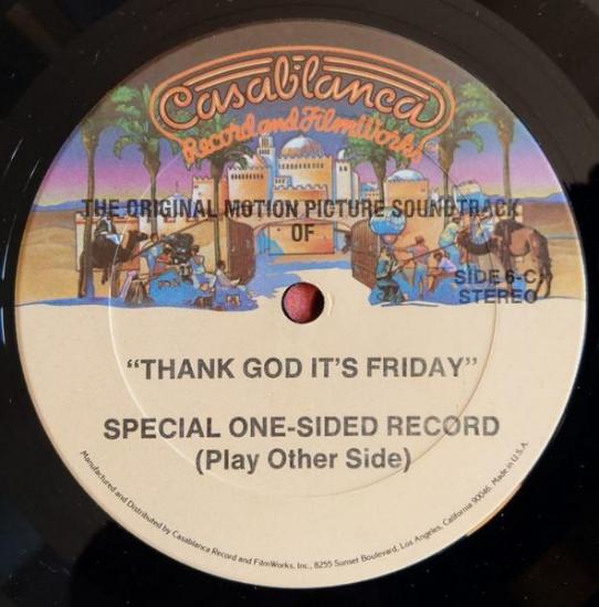 Thanks god it s friday original soundtrack pressage usa double album maxi single vinyle occasion 006