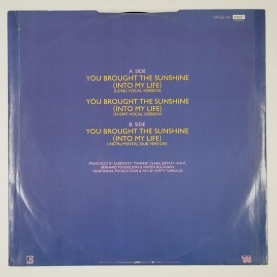 The clark sisters you brought the sunshine into my life maxi single vinyle occasion 1
