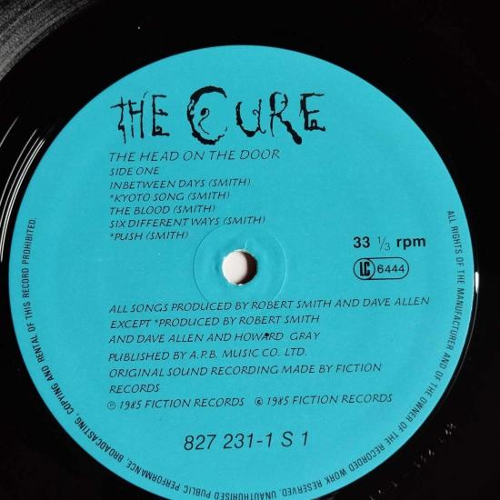 The cure the head on the door pressage allemagne album vinyle occasion 4