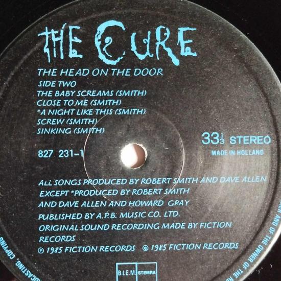 The cure the head on the door pressage hollande album vinyle occasion 5