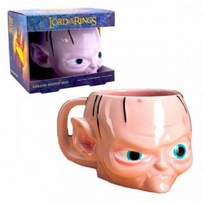 The lord of the rings gollum shaped mug