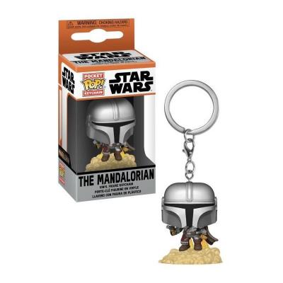 The mandalorian pocket pop keychains the mandalorian ii 4cm