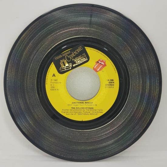 The rolling stones emotional rescue single vinyle 45t occasion 2