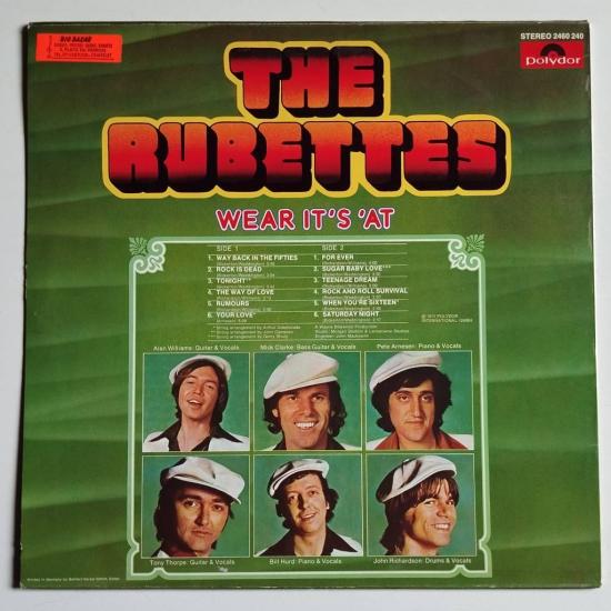 The rubettes wear it s at album vinyle occasion 1
