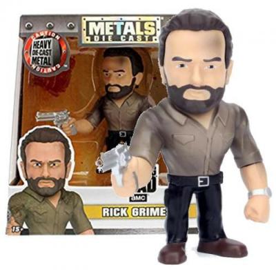 The walking dead metal die cast figure 10 cm rick grimes