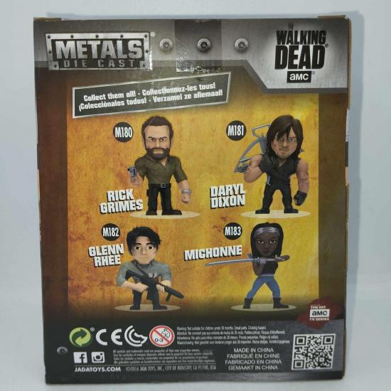 The walking dead metal die cast figurine 10 cm rick grimes 4