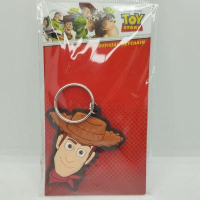 Toy story porte cles caoutchouc woody 1