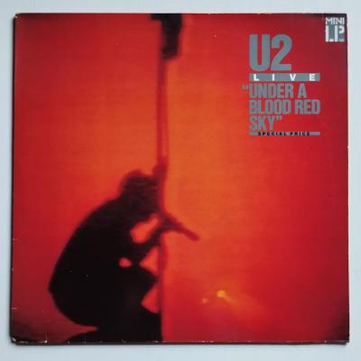 U2 live under a blood red sky album vinyle occasion
