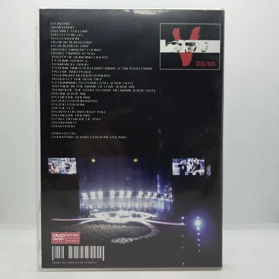 U2 world in white and red poland 2005 dvd neuf 1