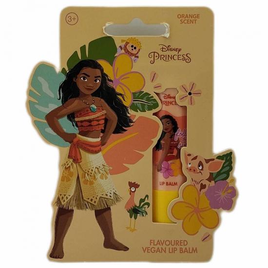 Vaiana baume a levres disney parfum orange