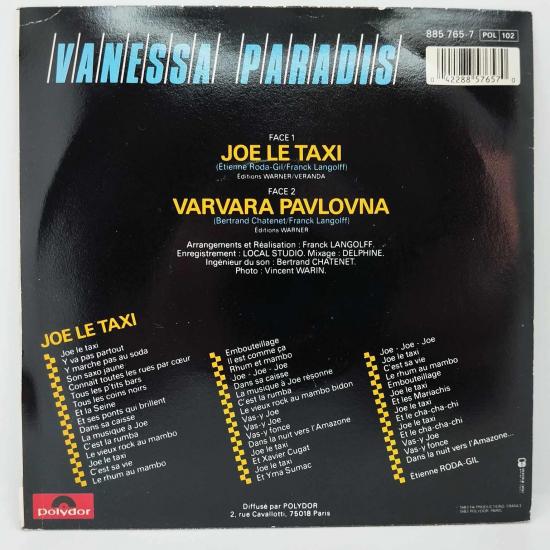 Vanessa paradis joe le taxi single vinyle 45t occasion 1