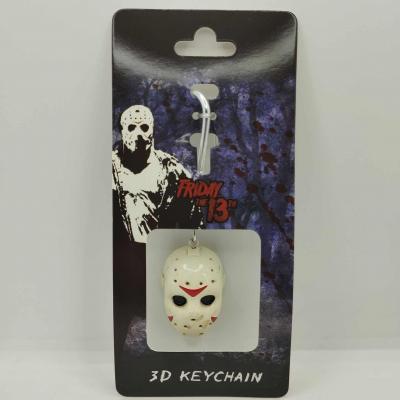 Vendredi 13 porte cles 3d jason en polyresine 2