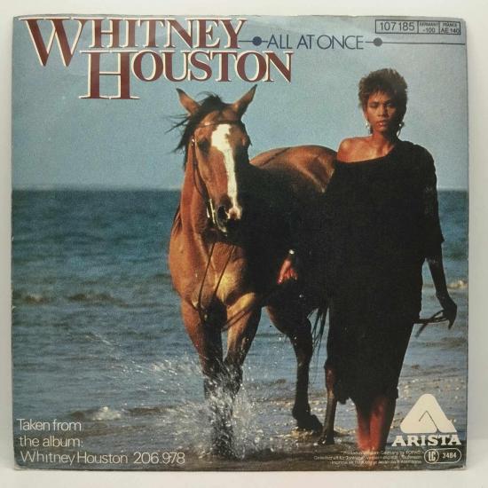 Whitney houston all at once single vinyle 45t occasion 1